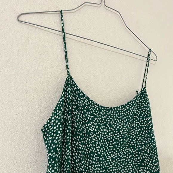 Reformation Atticus Camisole Wyoming Green Floral Tank Top Women’s Size Small - Picture 4 of 8
